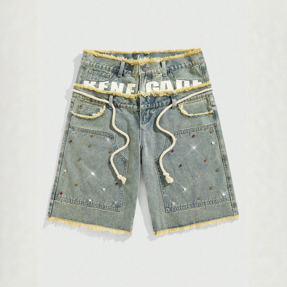 Men’s Loose Fit Casual Denim Shorts For Everyday