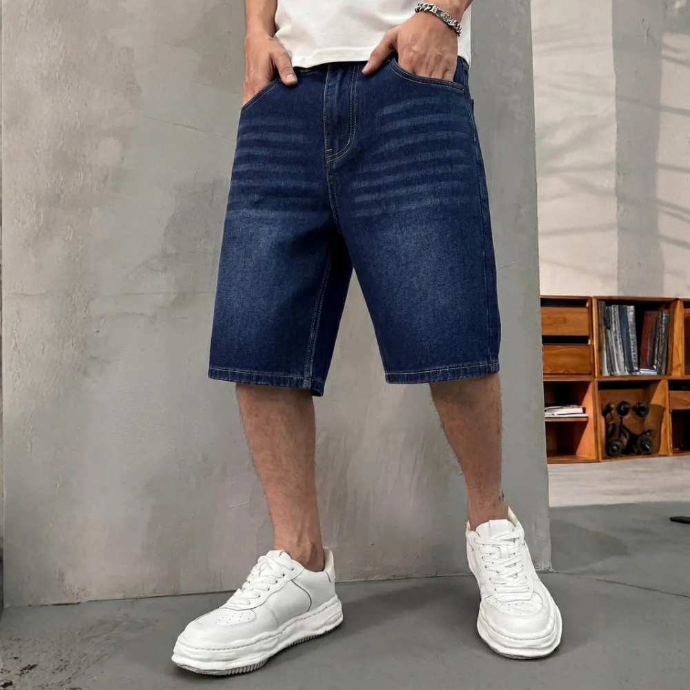 Casual Comfy Denim Shorts Wear For Men
