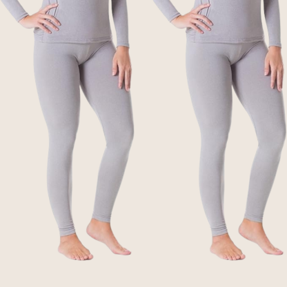 Pack Of 2 Women Insulated Thermal Leggings For Cold Weather And Skiing