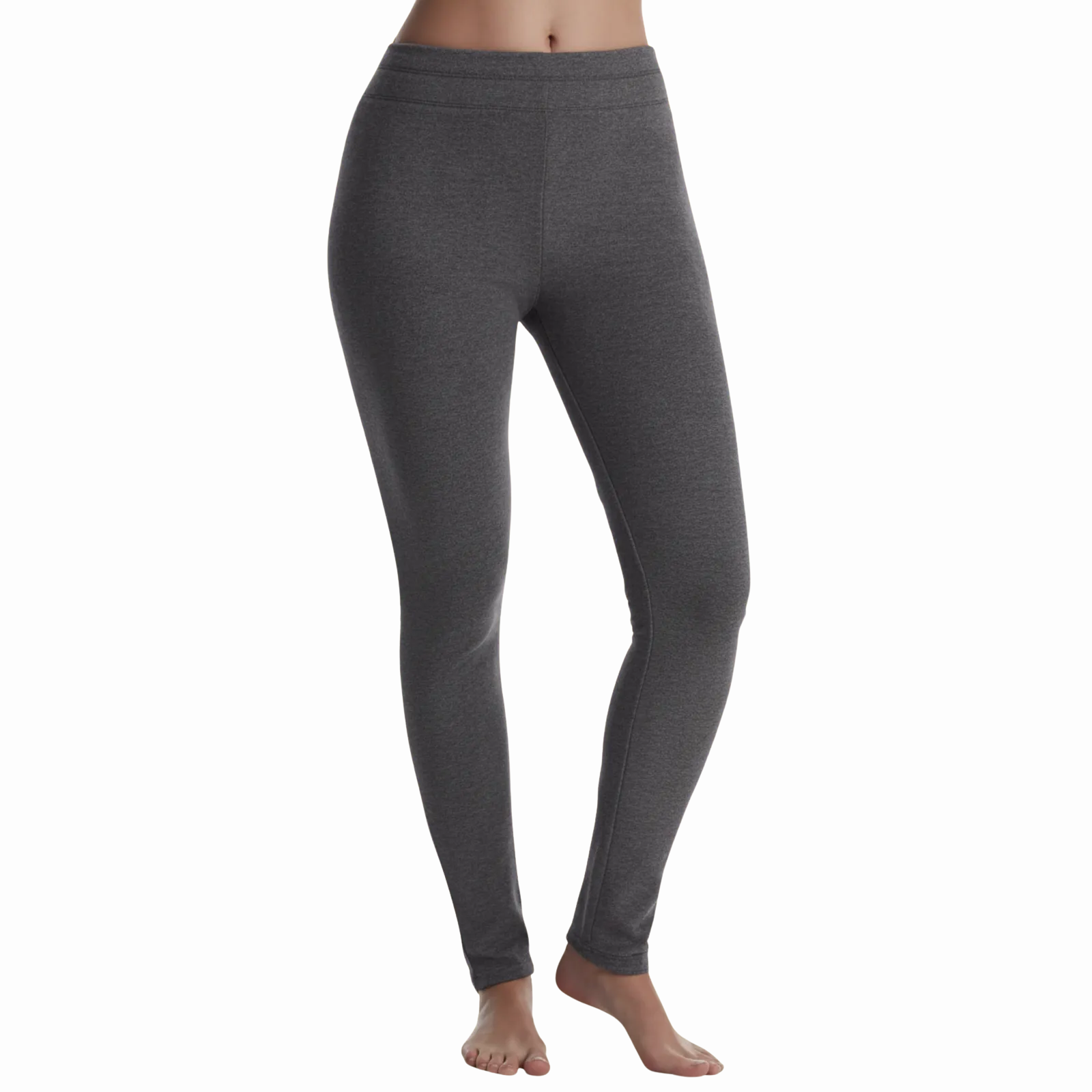 Women Thermal Fleece Lined Base Layer Stretch Leggings Tights