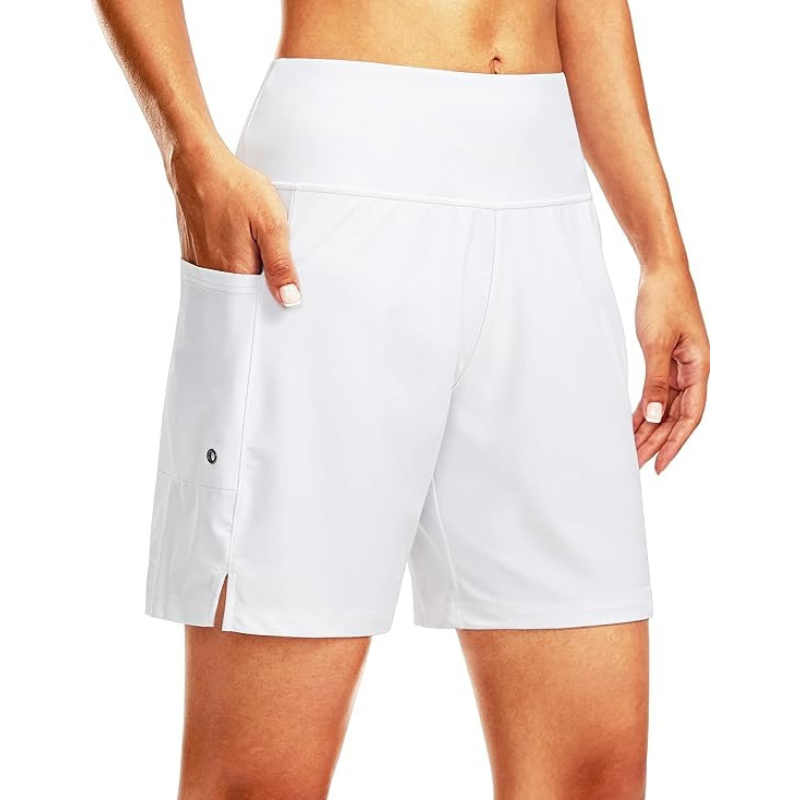 7 Inch Swim Board Shorts With  Liner And Pockets