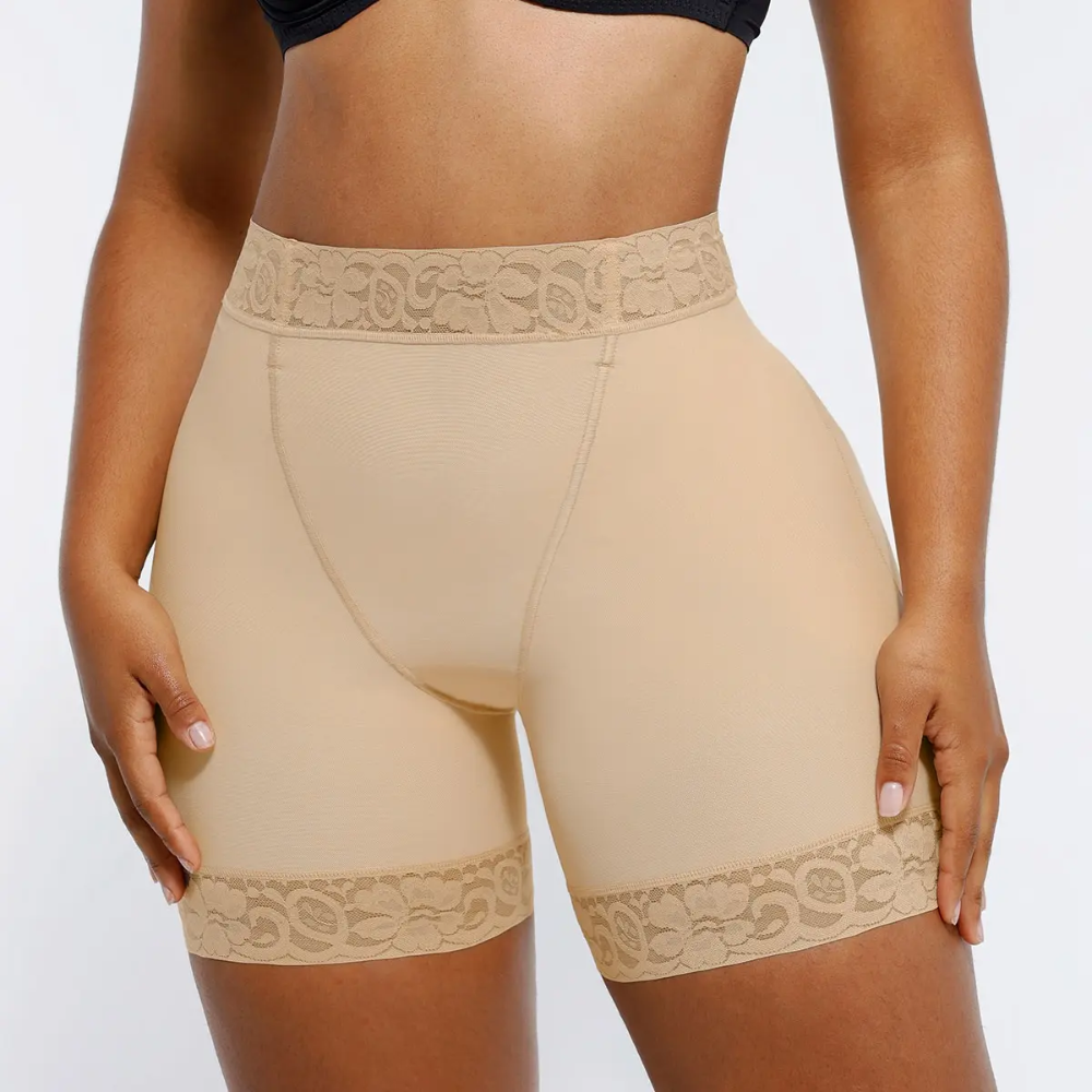 Lace Shaping Mid Length Shorts