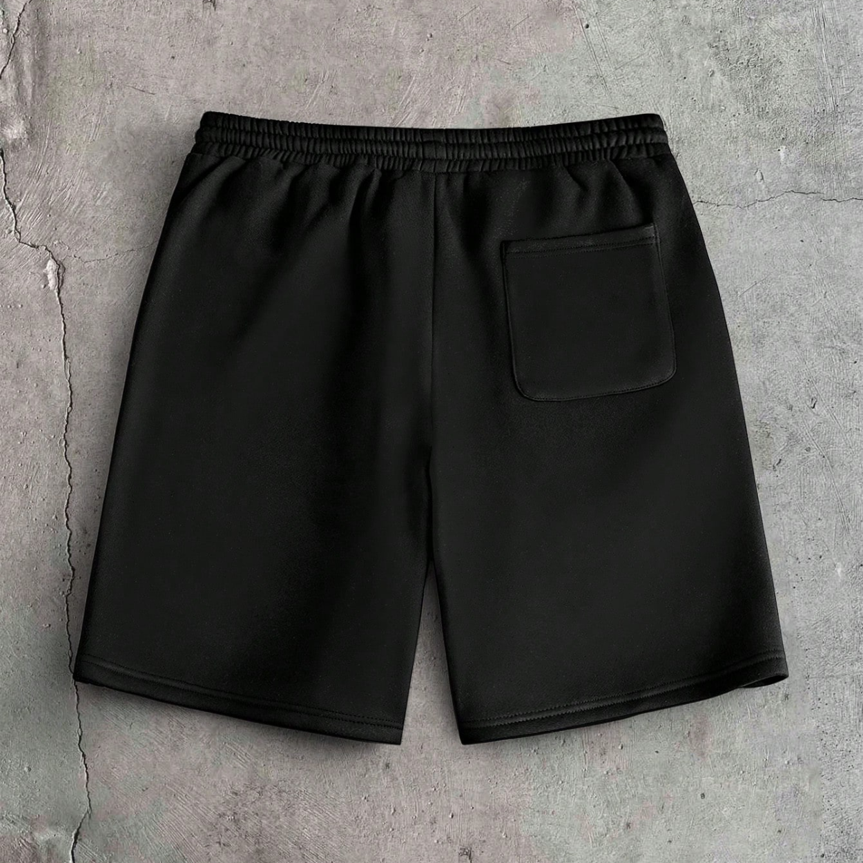 Casual Printed Drawstring Fleece Summer Shorts For Men