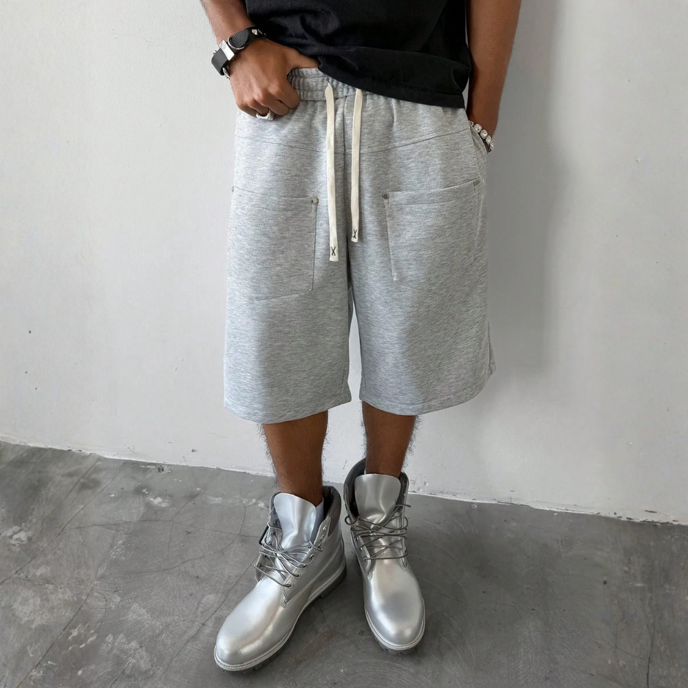 Men’s Loose Fit Knee Length Casual Shorts