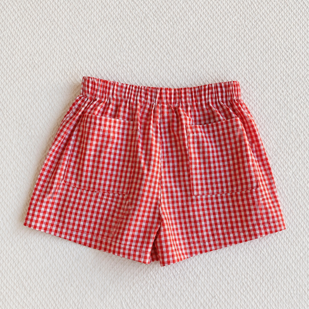 Casual And Shorts With Plaid For Women