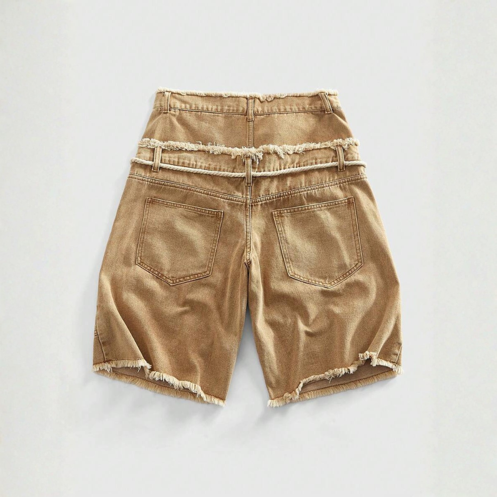 Men’s Loose Fit Casual Denim Shorts For Everyday