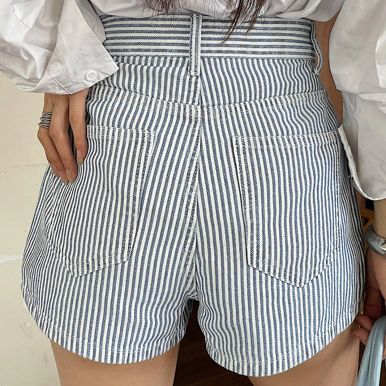 Casual Street Style Denim Shorts For Women