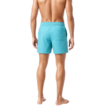 Mens Fast Drying Swim Trunks With Elastic Band