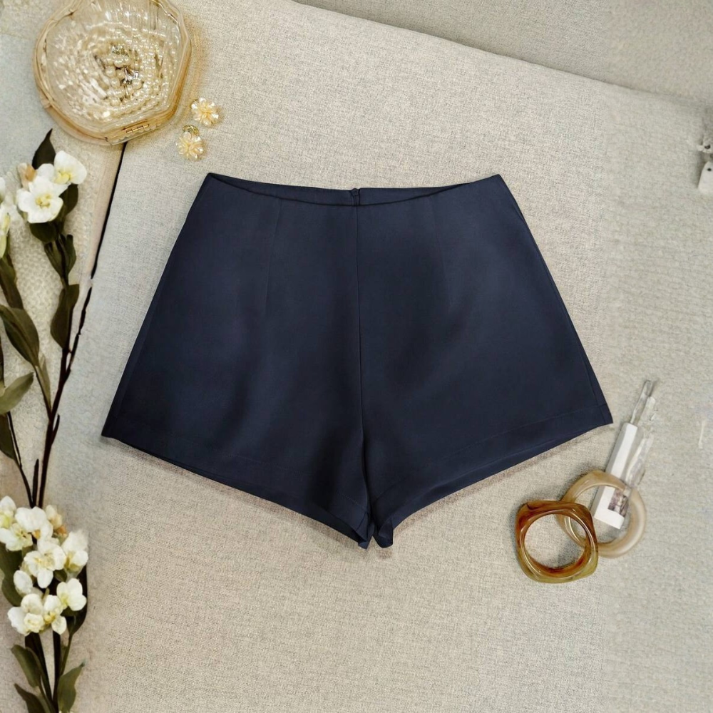 Casual And Solid Color Shorts Summer For Women
