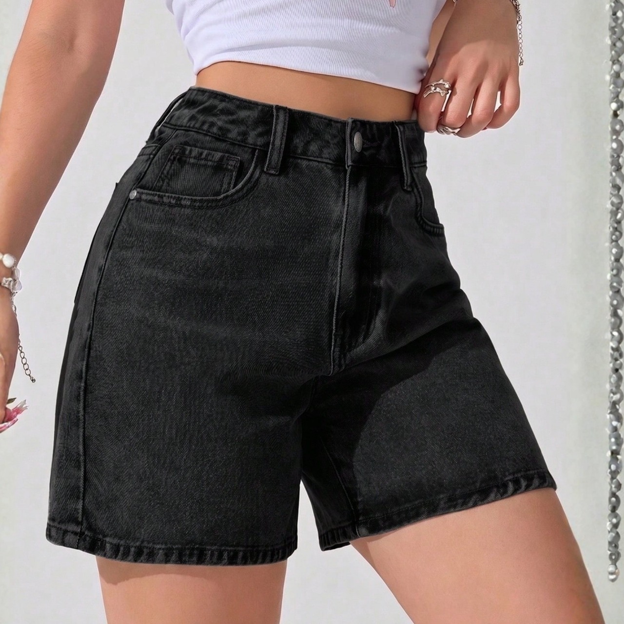 Women Denim Summer Casual Shorts