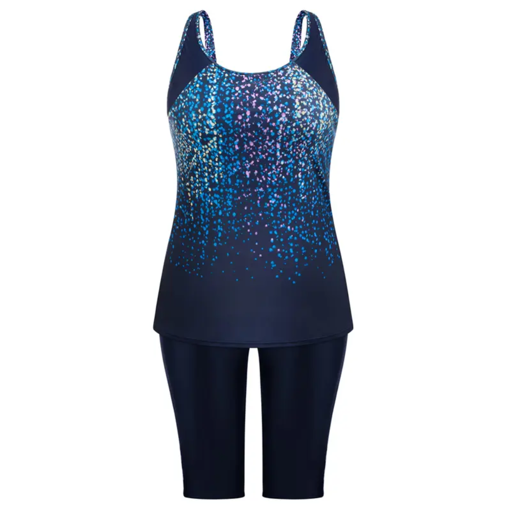 Plus Size Tankini Swimwear Set
