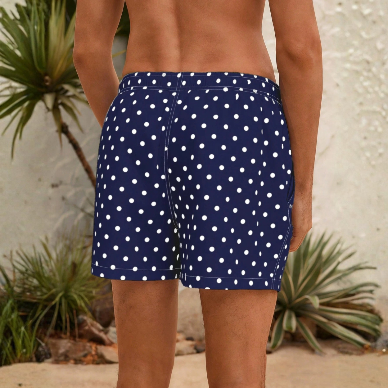 Casual Printed Beach Swimwear Shorts For Men