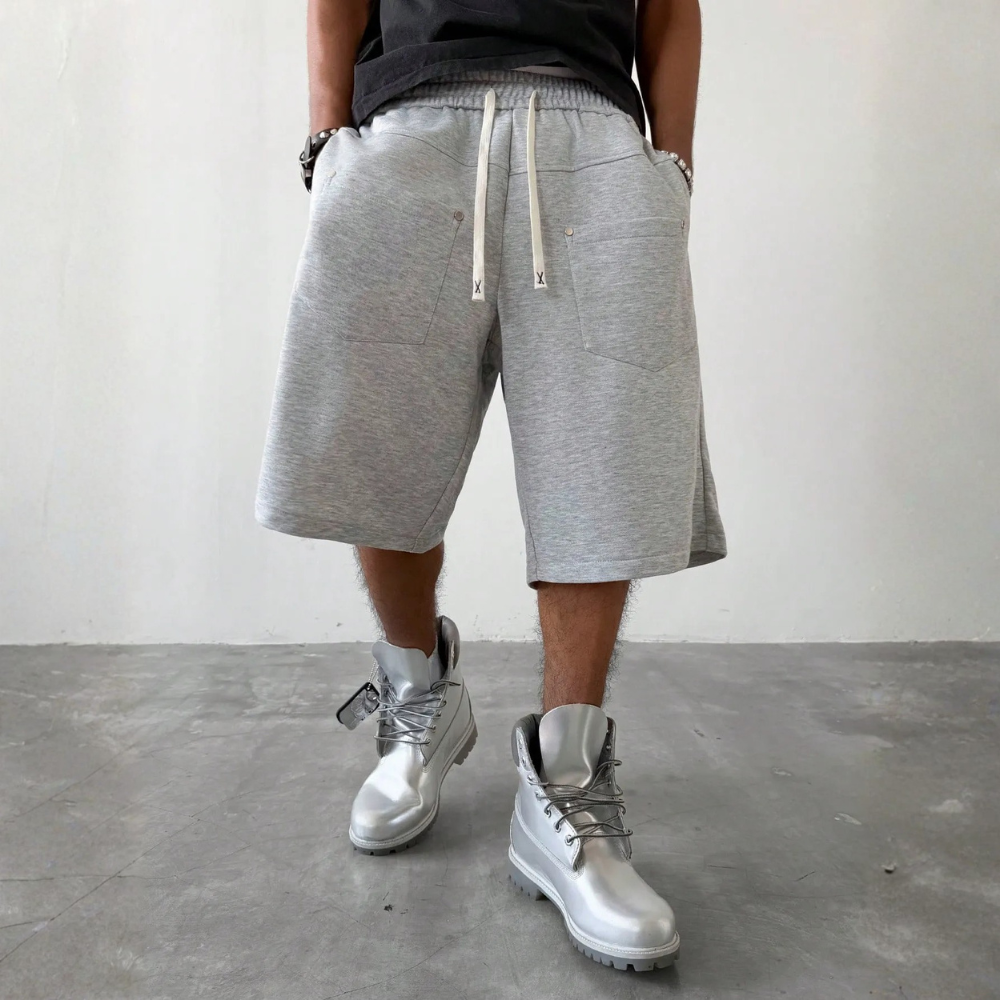 Men’s Loose Fit Knee Length Casual Shorts