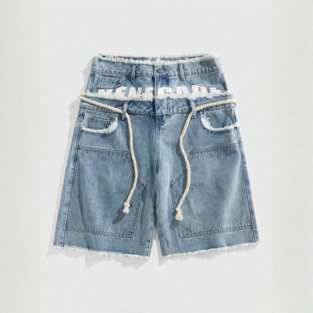 Men’s Loose Fit Casual Denim Shorts For Everyday