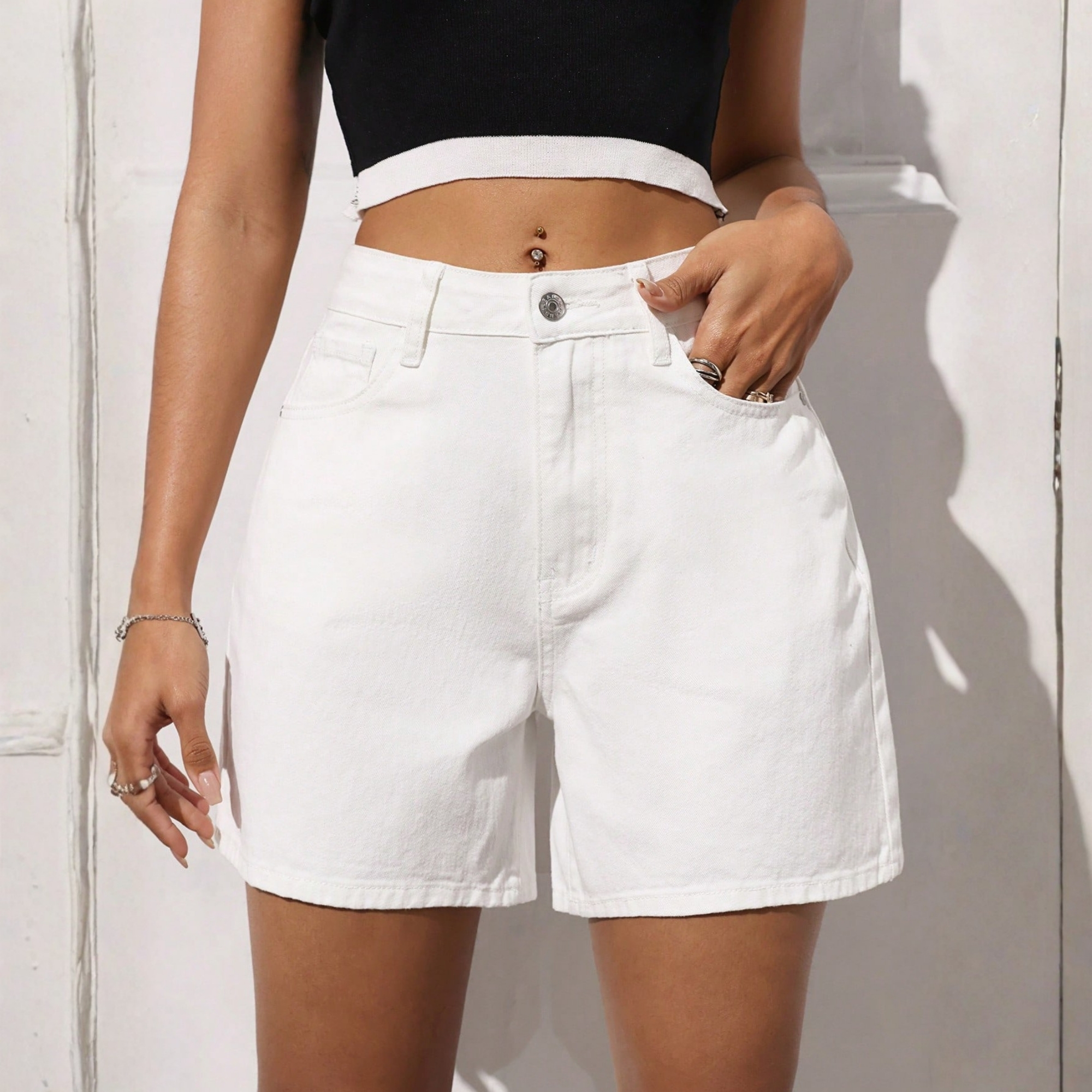 Women Denim Summer Casual Shorts
