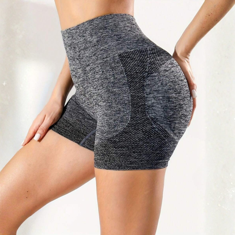 Pack Of 4 Butt Lifting High Yoga Shorts For Women