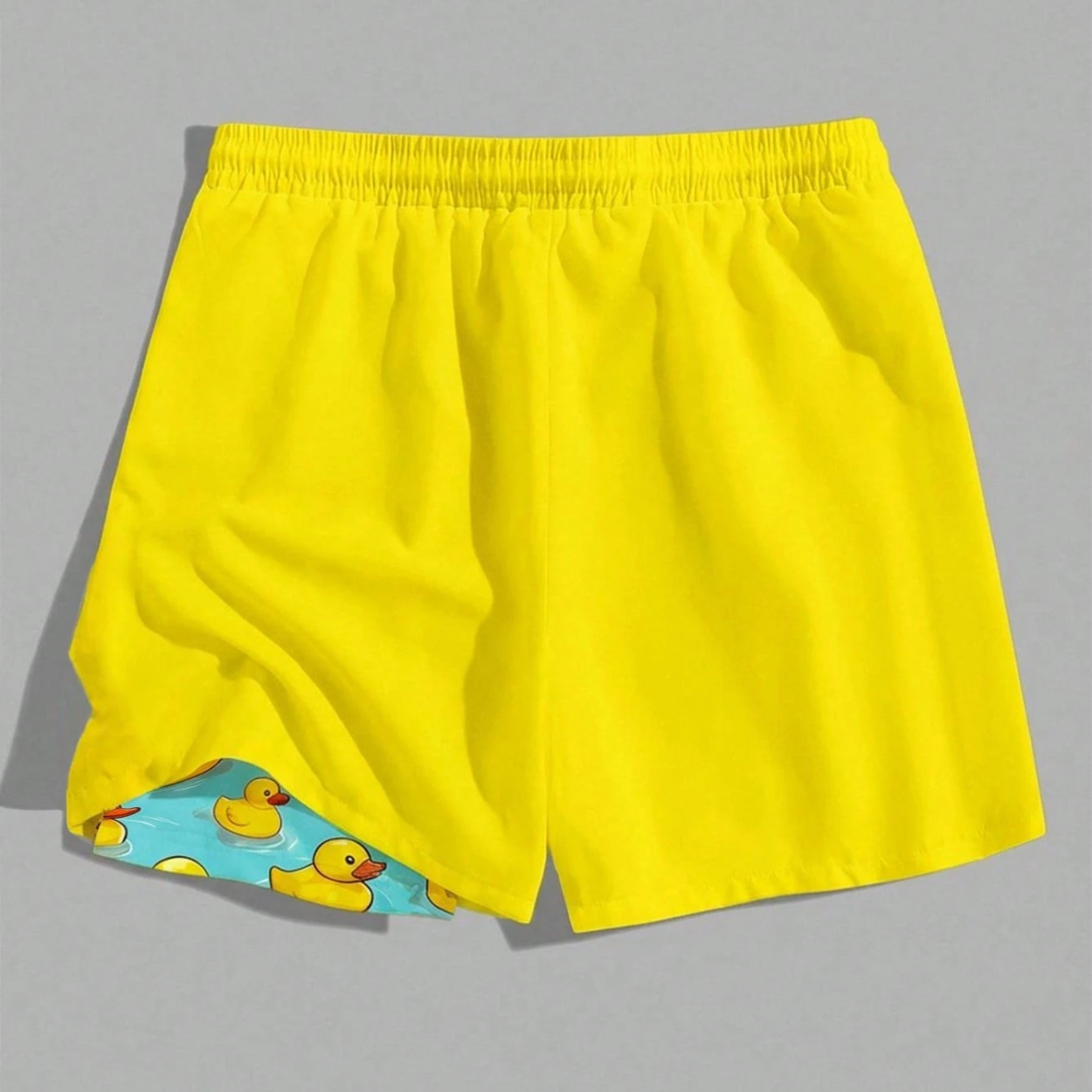 2 In 1 Cartoon Print Comfortable Beach Shorts