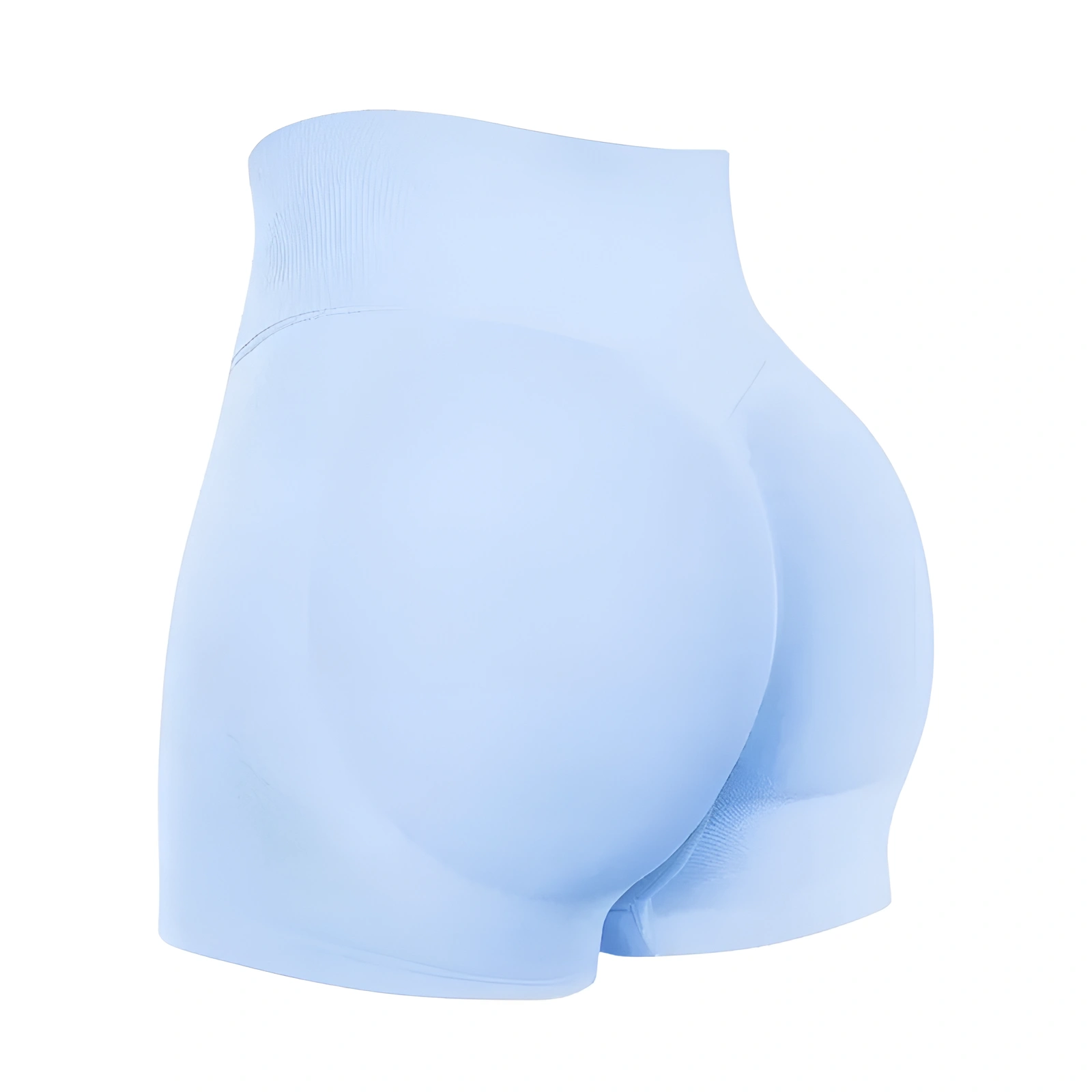 Seamless High Rise Workout Shorts For Women