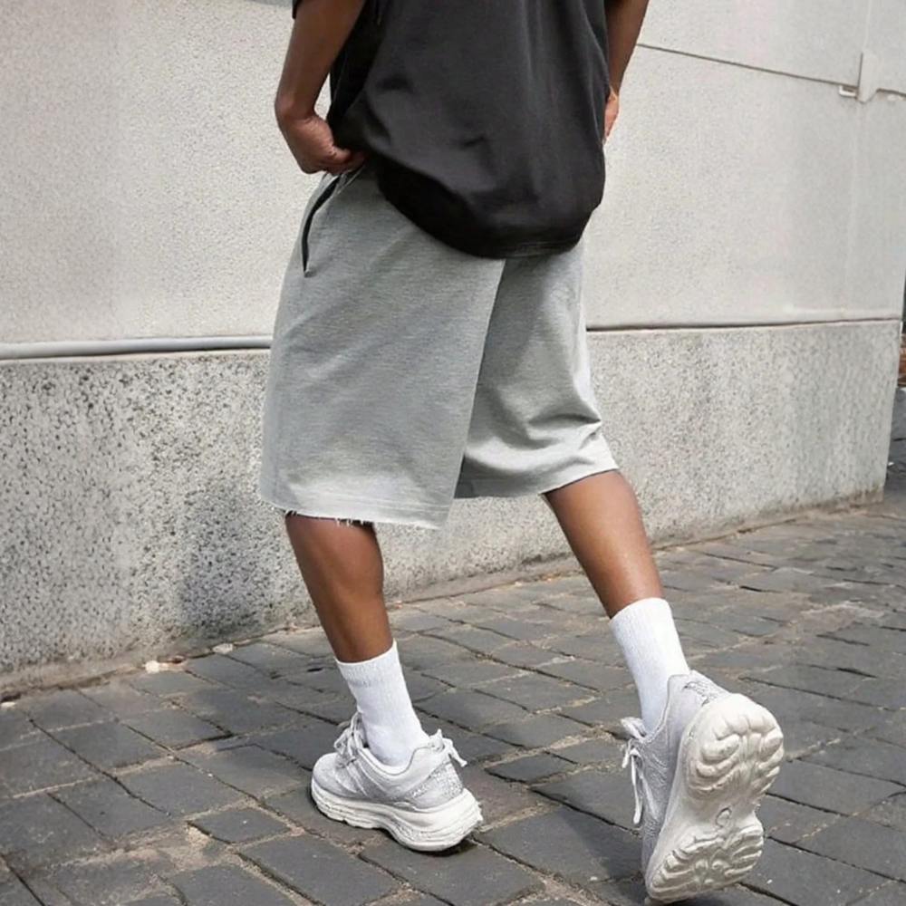 Men’s Loose Fit Knee Length Casual Shorts