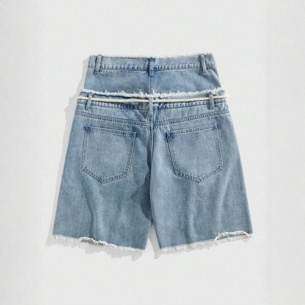 Men’s Loose Fit Casual Denim Shorts For Everyday