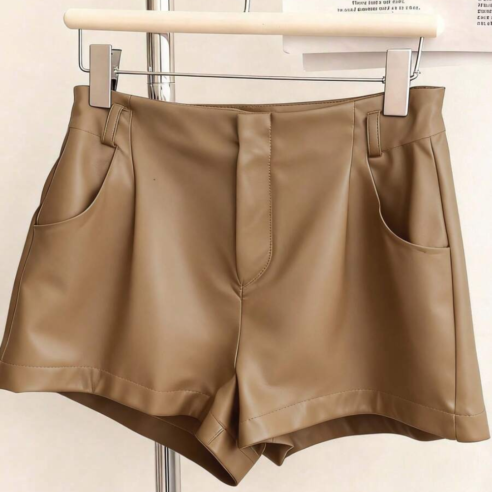Summer Fashion Solid Color Shorts For Women