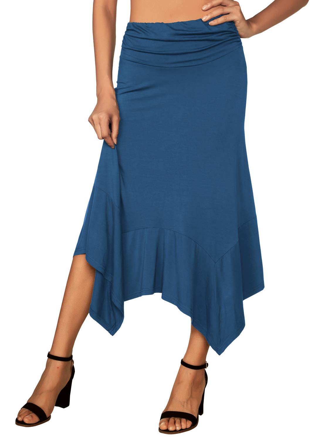 Casual Long Festival Skirt With Pockets For Women