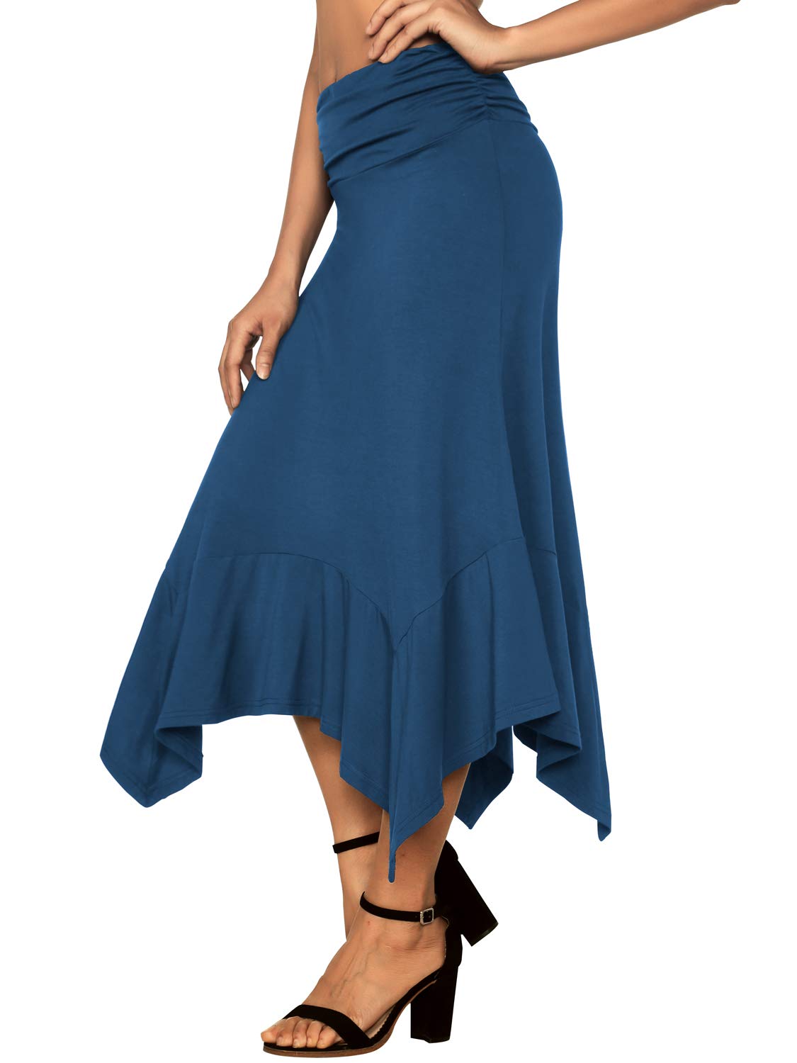 Casual Long Festival Skirt With Pockets For Women