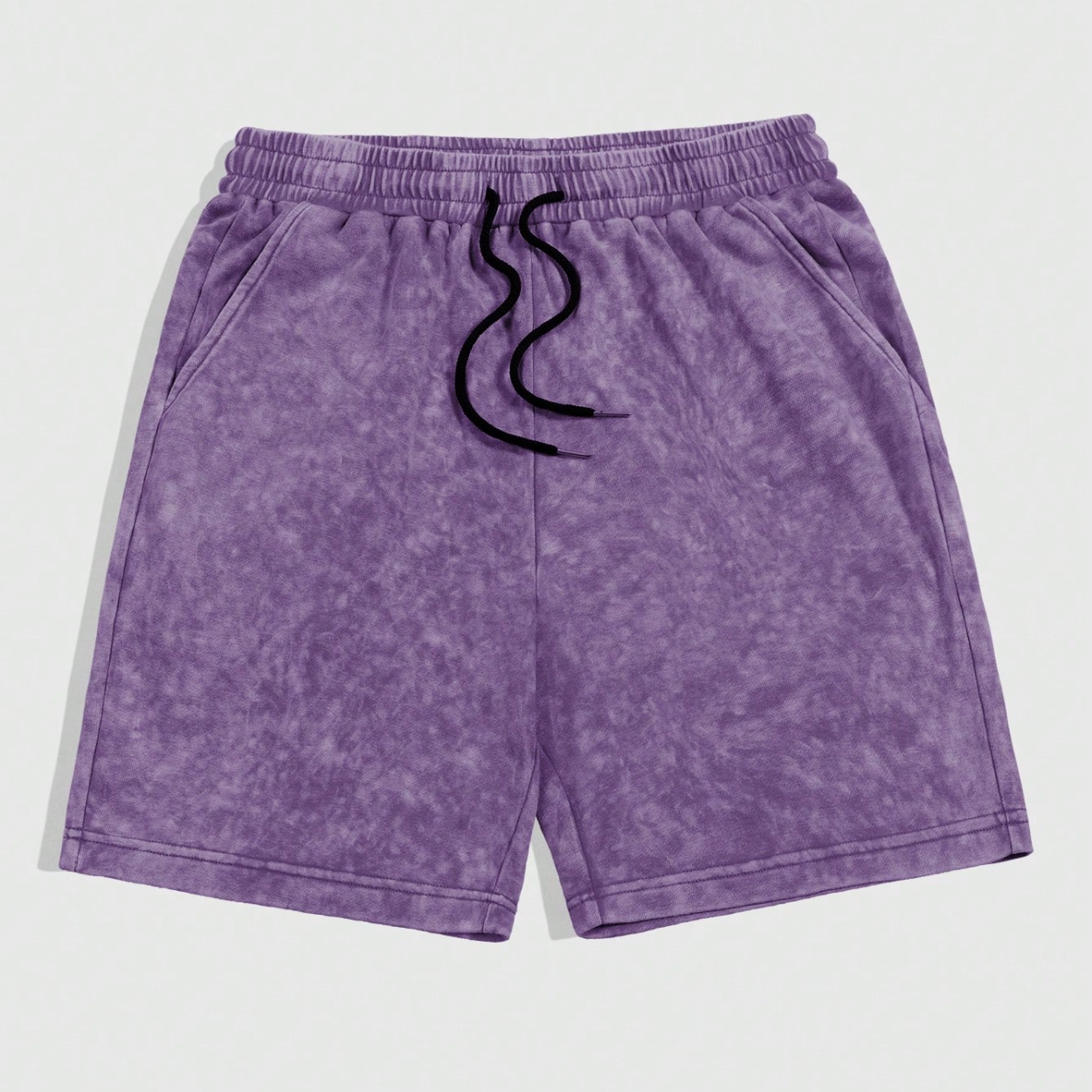 Casual Tie Dye Drawstring Summer Shorts for Men