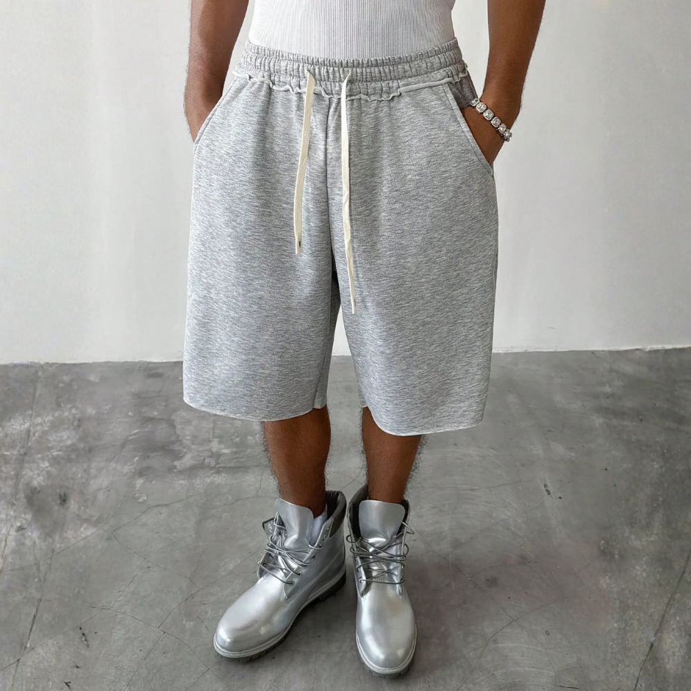 Men’s Loose Fit Knee Length Casual Shorts