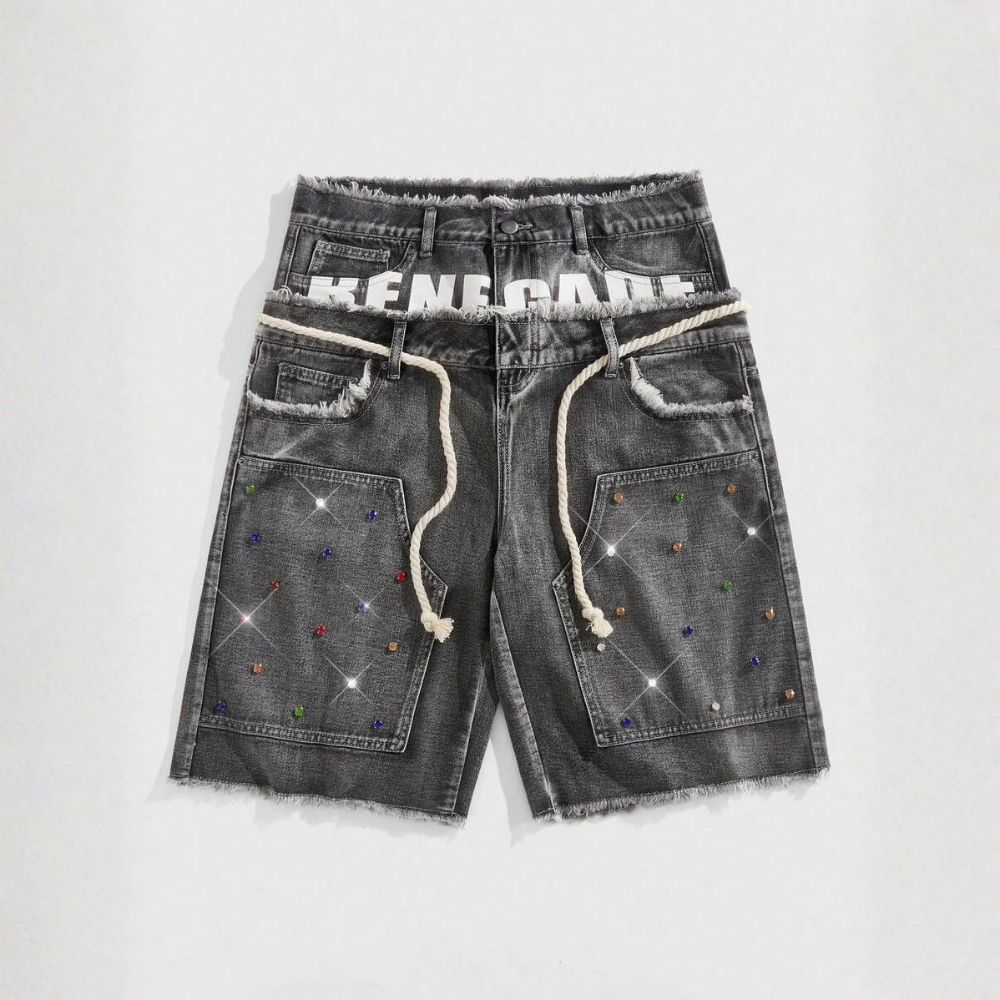 Men’s Loose Fit Casual Denim Shorts For Everyday