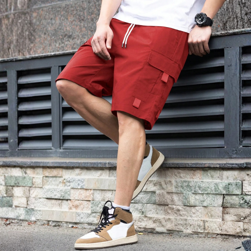 Men’s Multi-Pocket Cargo Casual Shorts