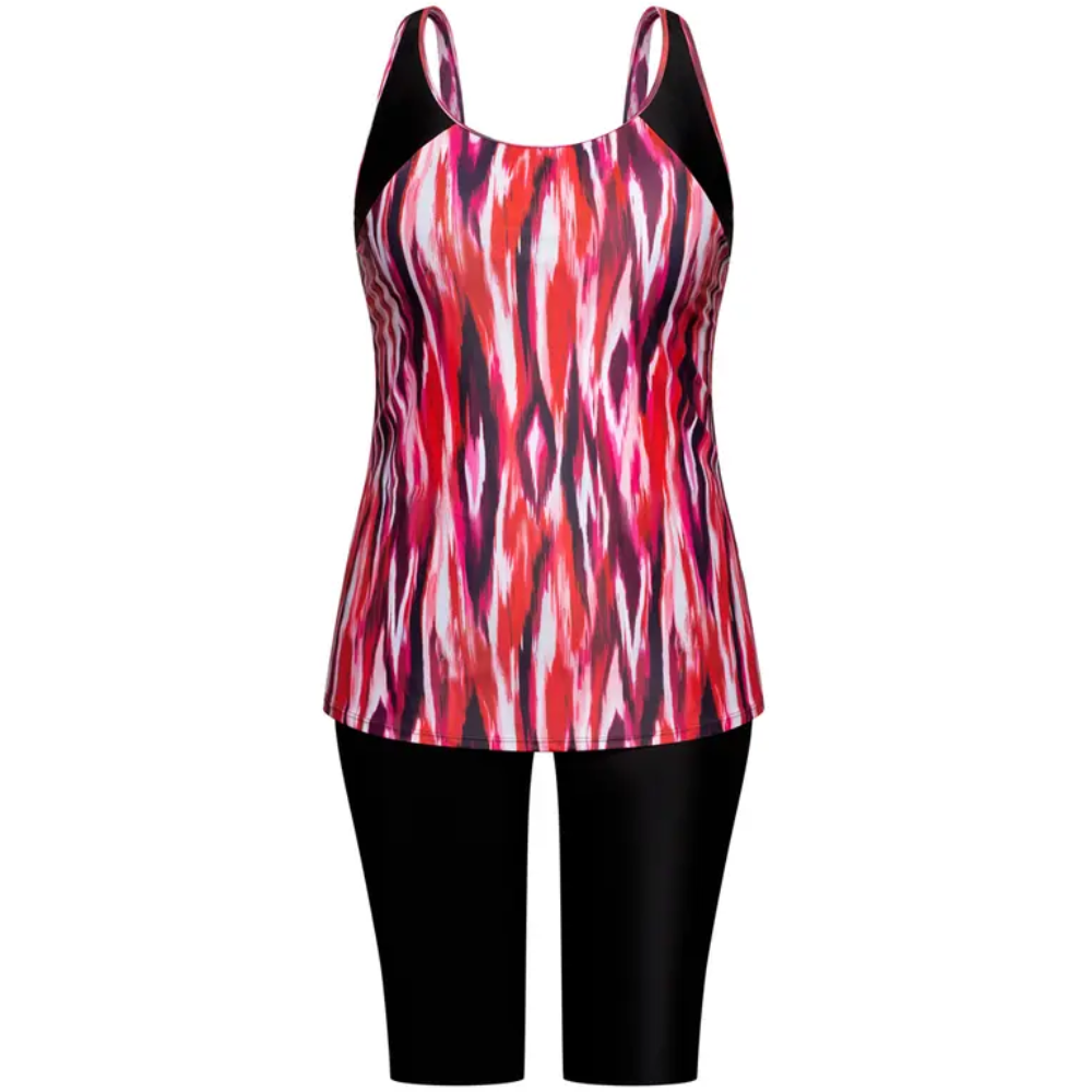 Plus Size Tankini Swimwear Set