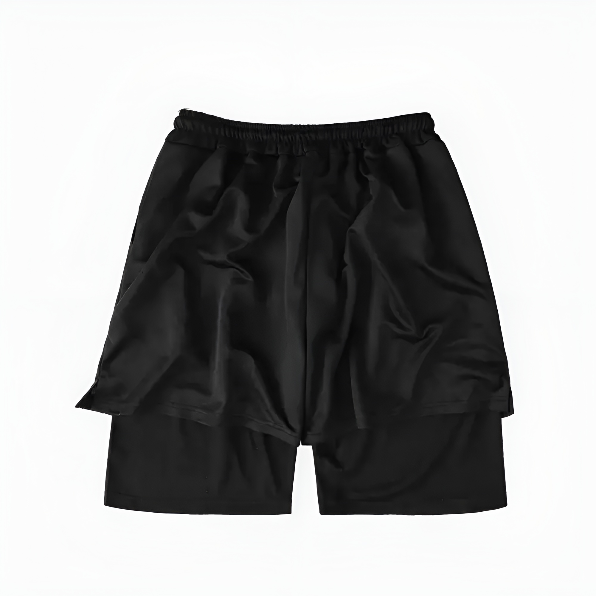 Sleep Token Compression Training Shorts Slim Fit Summer Outfit Graphic Double-Layer Sports Shorts Elastic