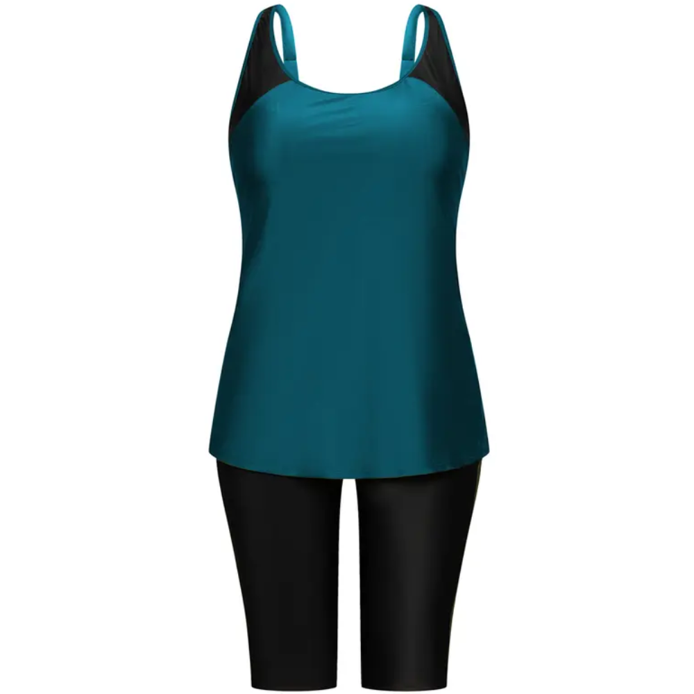 Plus Size Tankini Swimwear Set