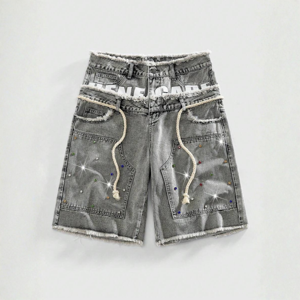 Men’s Loose Fit Casual Denim Shorts For Everyday