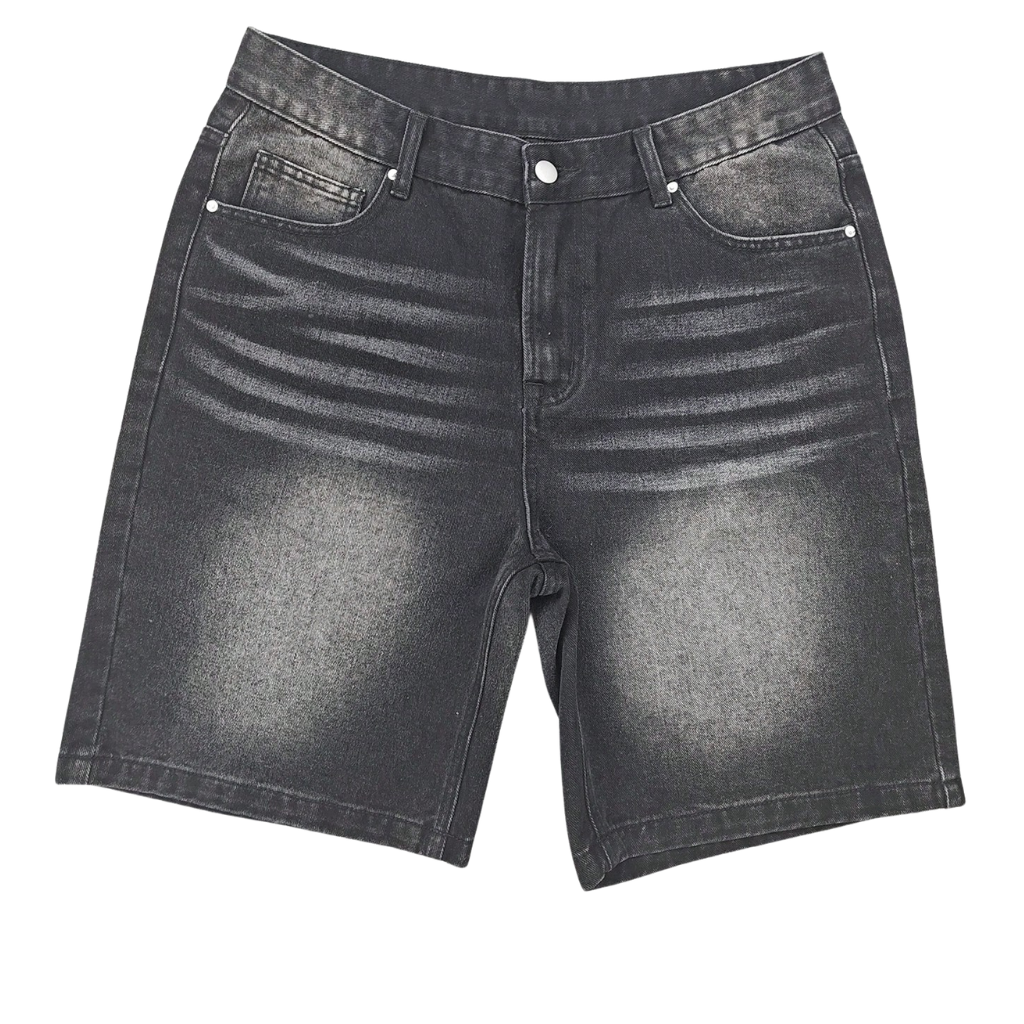 Casual Streetwear Ripped Denim Shorts