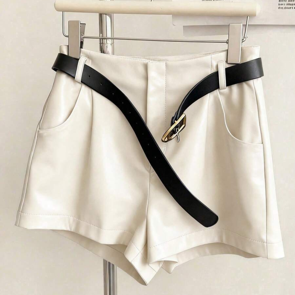 Summer Fashion Solid Color Shorts For Women