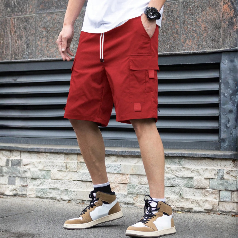 Men’s Multi-Pocket Cargo Casual Shorts