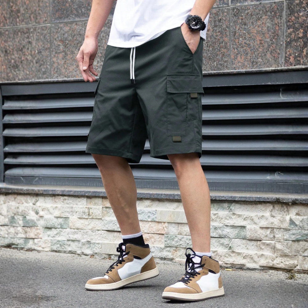 Men’s Multi-Pocket Cargo Casual Shorts