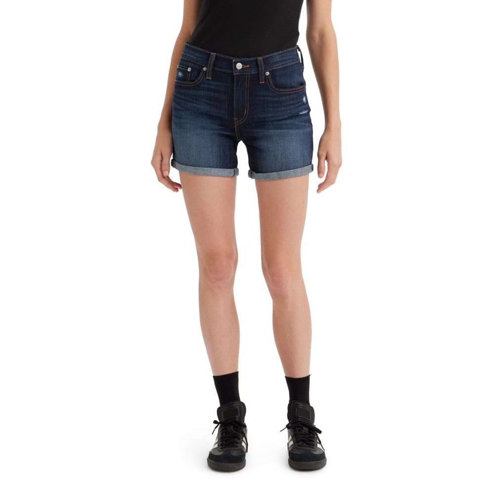 Slim Fit Denim Shorts For Women