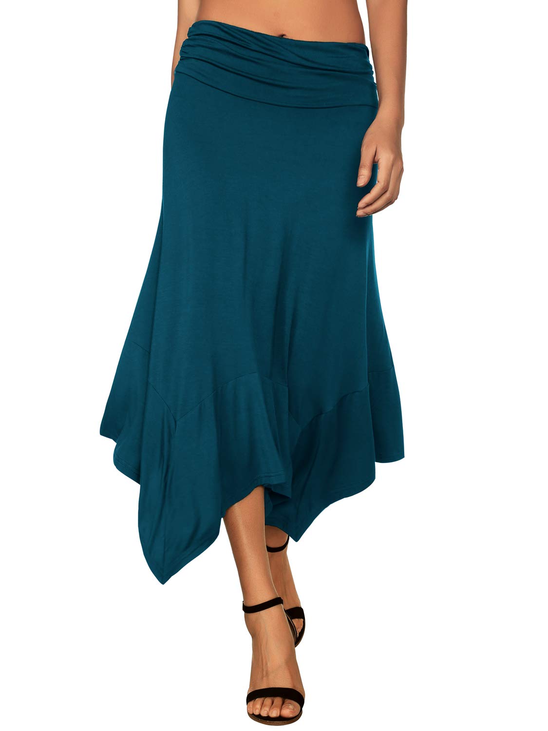 Casual Long Festival Skirt With Pockets For Women