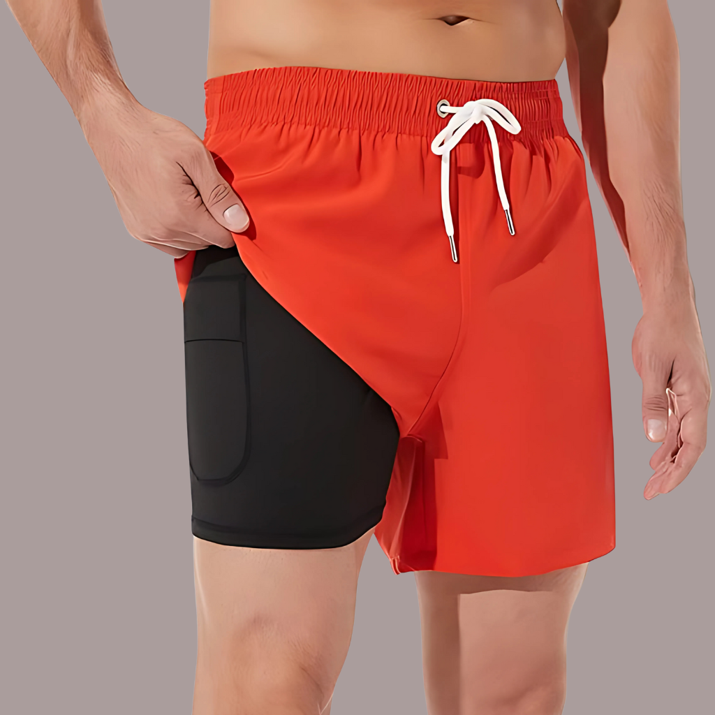  Mens Swim Trunks Swim Shorts for Men Quick Dry 5 inch Inseam 