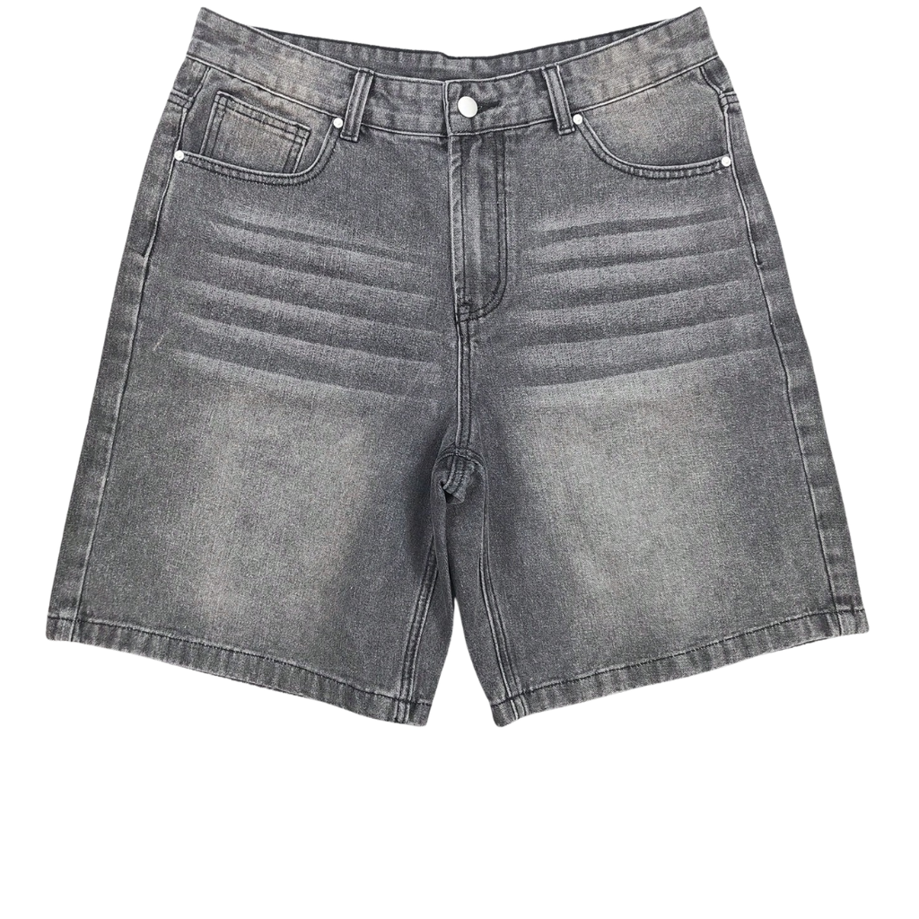Casual Streetwear Ripped Denim Shorts