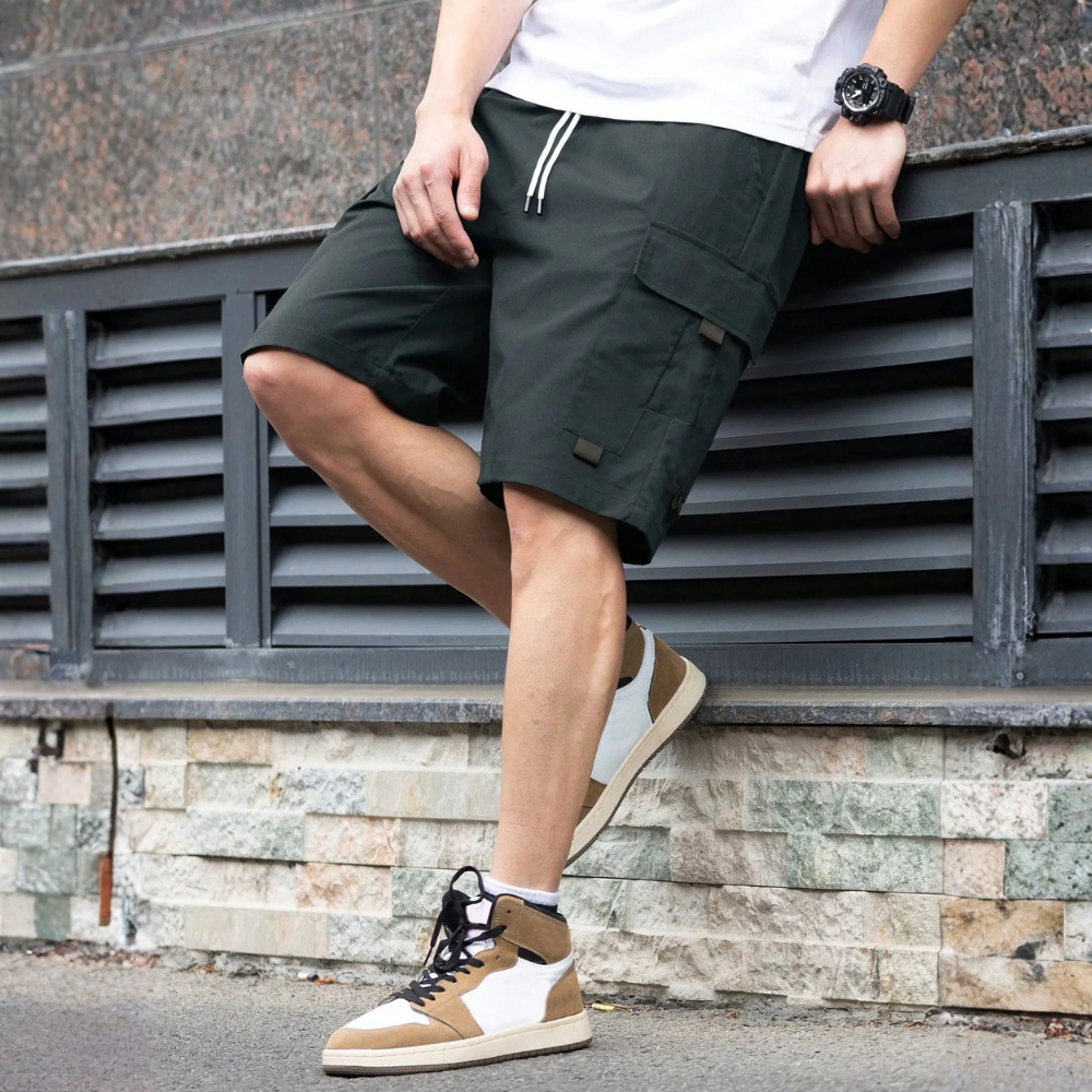 Men’s Multi-Pocket Cargo Casual Shorts