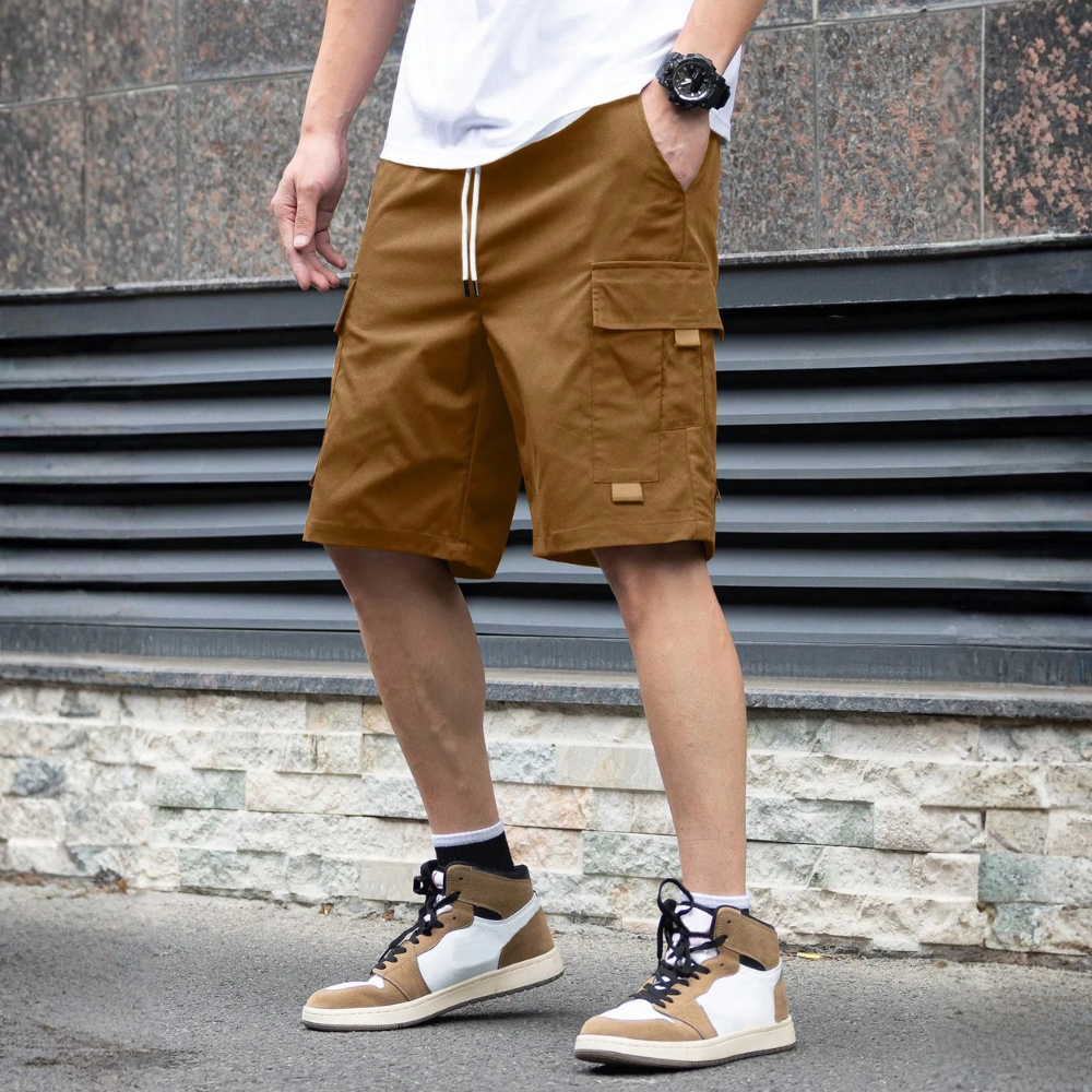 Men’s Multi-Pocket Cargo Casual Shorts