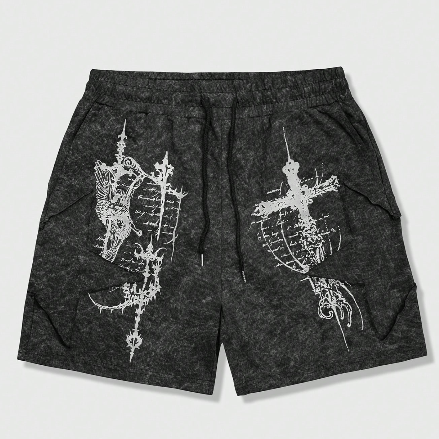 Spring Summer Casual Drawstring Shorts For Men