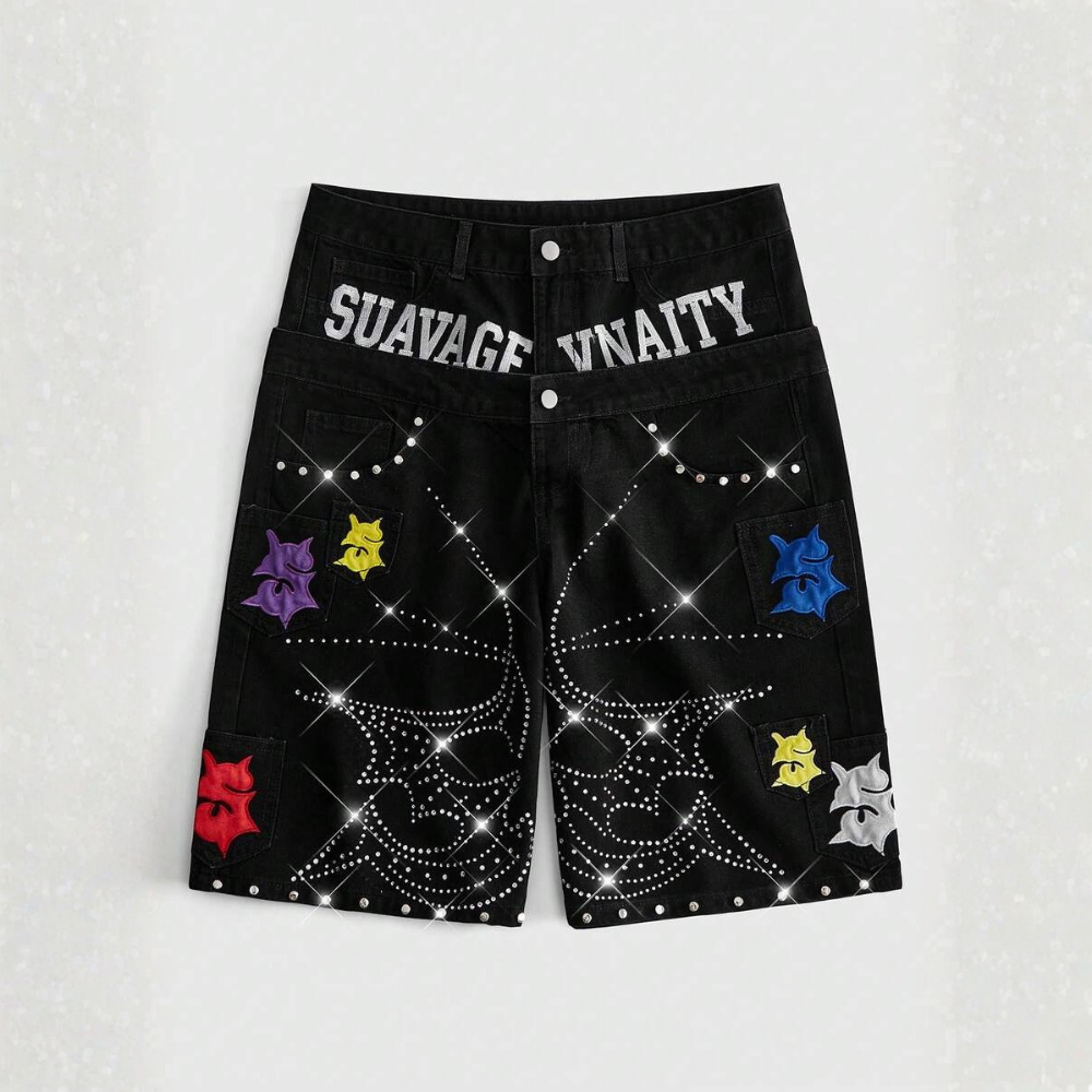 Men’s Loose Fit Casual Denim Shorts For Everyday