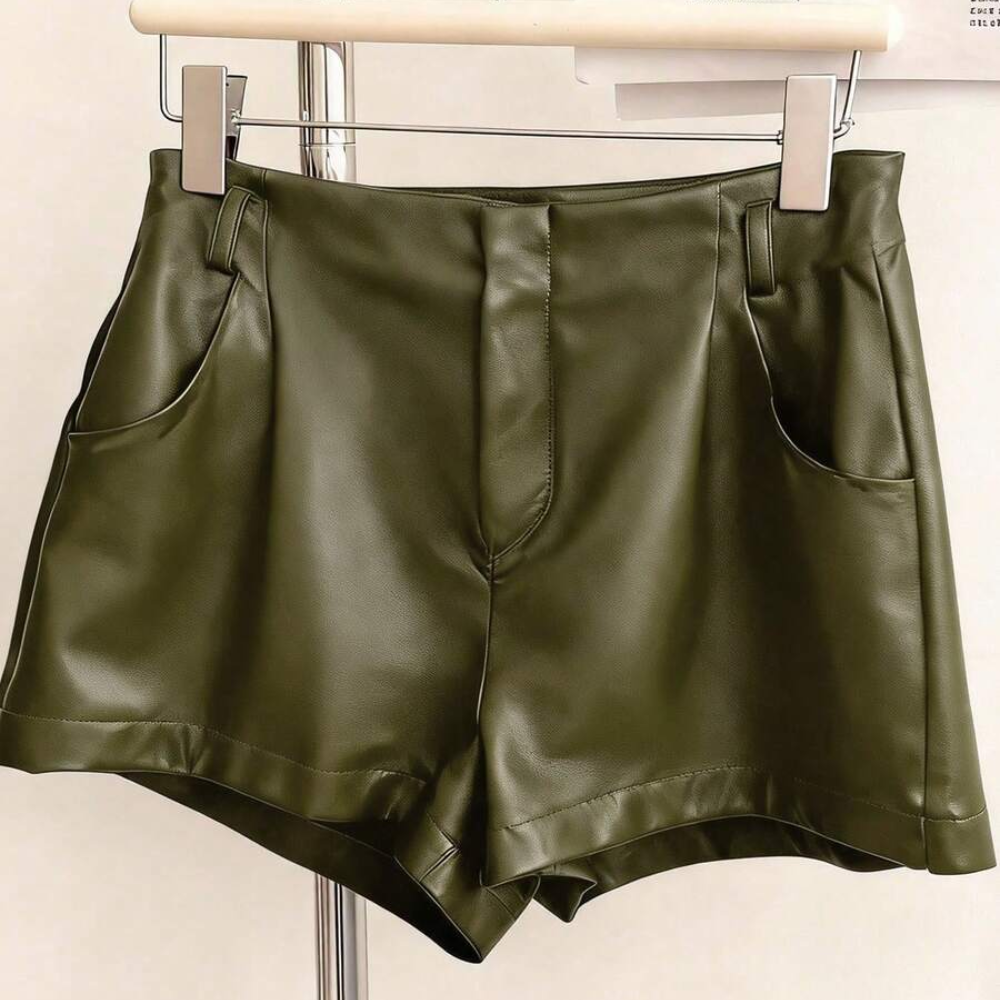 Summer Fashion Solid Color Shorts For Women