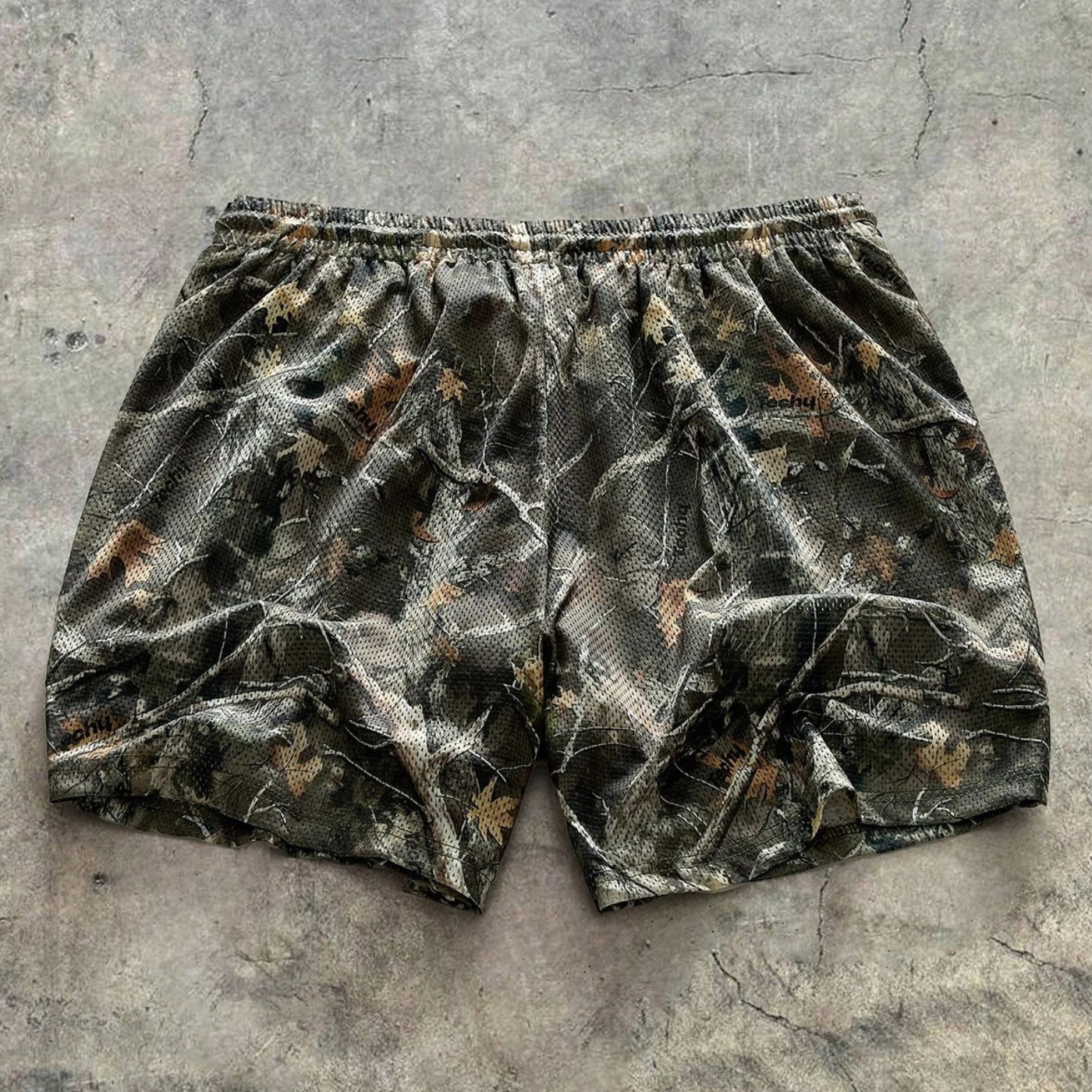 Casual Drawstring Straight Loose Shorts For Men