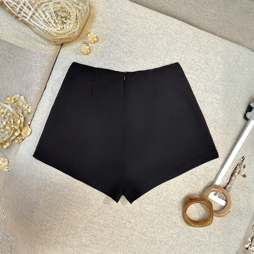 Casual And Solid Color Shorts Summer For Women